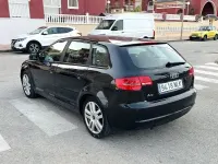 Usado Audi A3 105 CV (77 kW) 2009 Negro Utilitario