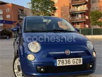 Usado Fiat 500 69 CV (50 kW) 2010 Azul Berlina