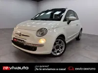 Usado Fiat 500 Lounge 69 CV (50 kW) 2015 Blanco Berlina
