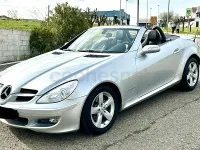 Usado Mercedes SLK200 163 CV (119 kW) 2005 Gris / plata Descapotable