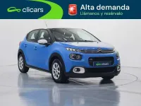 Usado Citroën C3 Feel 82 CV (60 kW) 2017 Azul Utilitario