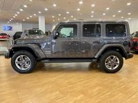 Usado Jeep Wrangler Unlimited Sahara 200 CV (147 kW) 2018 Gris / plata SUV
