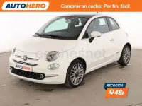 Usado Fiat 500 Lounge 70 CV (51 kW) 2016 Blanco Utilitario