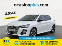 Usado Peugeot 208 Allure 100 CV (73 kW) 2025 Blanco Utilitario