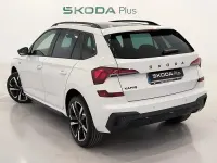 Usado Skoda Kamiq Monte Carlo 150 CV (110 kW) 2025 Blanco SUV