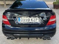 Usado Mercedes C220 170 CV (125 kW) 2012 Negro Coupe