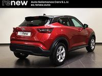 Usado Nissan Juke Tekna 114 CV (83 kW) 2022 Rojo burgundi / tech SUV