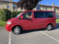 Usado VW Multivan Comfortline 174 CV (127 kW) 2005 Rojo Monovolumen