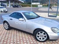 Usado Mercedes SLK230 193 CV (141 kW) 1998 Gris / plata Descapotable