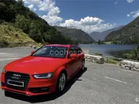 Usado Audi A4 S-Line 225 CV (165 kW) 2014 Rojo Familiar