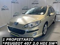 Usado Peugeot 407 Sport 136 CV (100 kW) 2006 Plateado Familiar