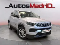 Usado Jeep Compass Longitude 130 CV (95 kW) 2022 Gris / plata SUV