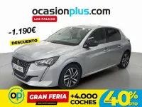 Usado Peugeot 208 Allure 102 CV (75 kW) 2023 Gris Utilitario