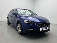 Usado Seat Leon XCELLENCE 150 CV (110 kW) 2021 Azul Berlina