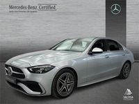 Usado Mercedes C200 AMG line 204 CV (150 kW) 2021 Gris Berlina