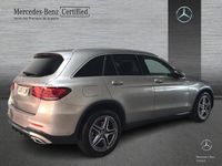 Usado Mercedes GLC220 AMG line 194 CV (142 kW) 2022 Gris / plata SUV