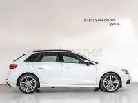 Usado Audi A3 S-Line 150 CV (110 kW) 2019 Blanco Berlina