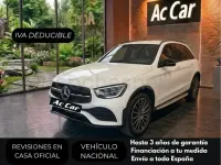 Usado Mercedes GLC220 194 CV (142 kW) 2022 Blanco SUV