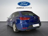Brugt Seat Leon ST FR 150 HK (110 kW) 2020 Blå Stationcar
