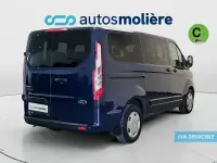 Usado Ford Transit Custom Trend 130 CV (95 kW) 2022 Azul Familiar