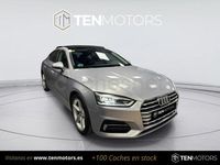 Usado Audi A5 Sportback 150 CV (110 kW) 2018 Gris / plata Utilitario