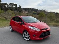 Usado Ford Fiesta Sport 90 CV (66 kW) 2009 Rojo Utilitario