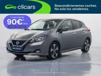 Usado Nissan Leaf N-Connecta 110 kW (150 CV) 2021 Gris Utilitario