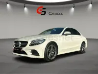 Używany Mercedes C200 160 KM (117 kW) 2019 Biały Sedan/Limuzyna