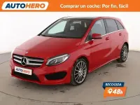 Usado Mercedes B200 AMG line 136 CV (100 kW) 2016 Rojo Utilitario