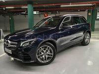 Usado Mercedes GLC220 170 CV (125 kW) 2019 Azul SUV