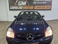 Usado Mercedes SLK200 163 CV (119 kW) 2006 Azul Descapotable