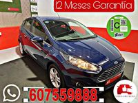 Usado Ford Fiesta Titanium 100 CV (73 kW) 2015 Azul Berlina