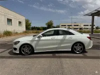Usado Mercedes CLA220 AMG line 170 CV (125 kW) 2013 Blanco Coupe