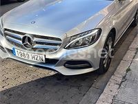 Usado Mercedes C220 AMG line 170 CV (125 kW) 2014 Gris / plata Berlina
