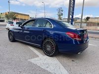 Usado Mercedes C220 170 CV (125 kW) 2017 Azul Berlina