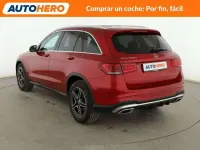 Usado Mercedes GLC220 AMG line 194 CV (142 kW) 2019 Rojo SUV