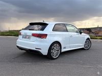 Usado Audi A3 S-Line 110 CV (80 kW) 2017 Blanco Berlina