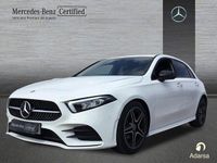 Usado Mercedes A180 AMG line 116 CV (85 kW) 2023 Blanco Berlina