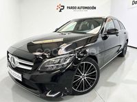 Usado Mercedes C200 160 CV (117 kW) 2020 Negro Familiar