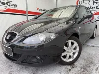 Usado Seat Leon Stylance 102 CV (75 kW) 2007 Negro Utilitario