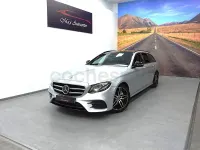 Usado Mercedes E200 150 CV (110 kW) 2018 Gris / plata Familiar