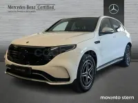 Usado Mercedes EQC400 300 kW (408 CV) 2021 Blanco polar SUV