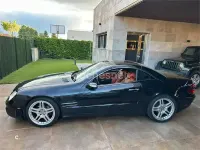 Usado Mercedes SL350 245 CV (180 kW) 2003 Negro Descapotable
