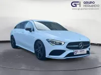 Usado Mercedes CLA200 Shooting Brake AMG line Plus 150 CV (110 kW) 2021 Blanco Familiar