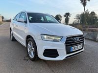 Usado Audi Q3 S-Line 150 CV (110 kW) 2017 Blanco SUV