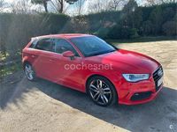 Usado Audi A3 S-Line 110 CV (80 kW) 2017 Rojo Berlina