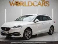 Usado Seat Leon XCELLENCE 150 CV (110 kW) 2021 Blanco Familiar