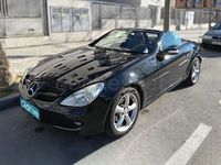 Usado Mercedes SLK200 184 CV (135 kW) 2006 Negro Descapotable