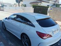 Usado Mercedes CLA200 Shooting Brake AMG line 136 CV (100 kW) 2016 Blanco Familiar