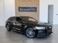 Usado Audi A6 S-Line 218 CV (160 kW) 2015 Negro Familiar